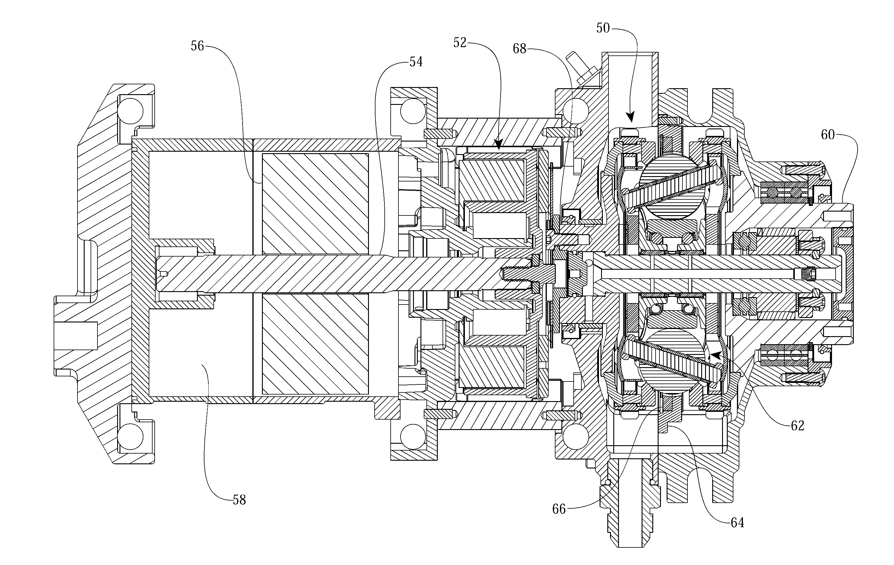 Refrigeration system having a continuously variable transmission