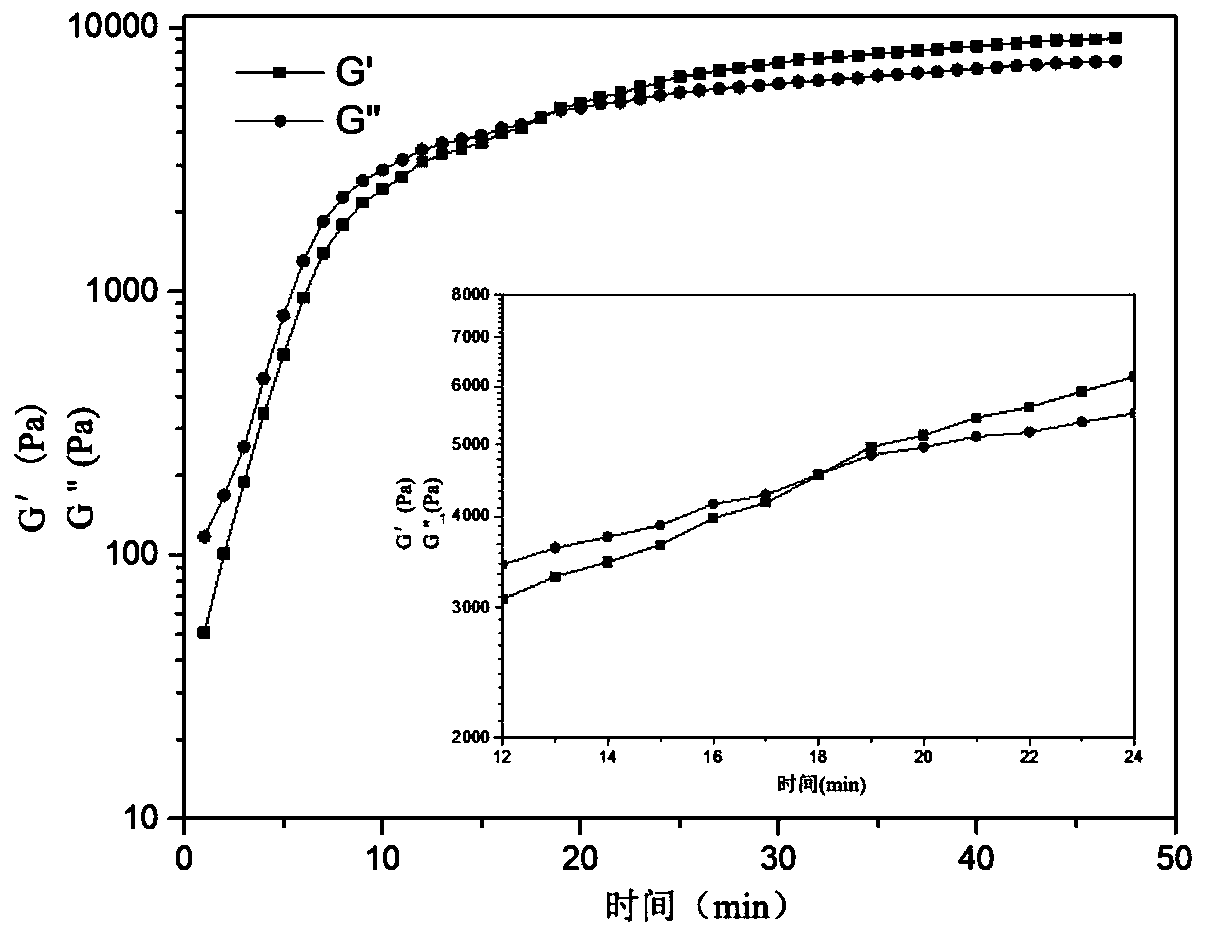 Polyamino acid hydrogel dressing as well as preparation method and application thereof