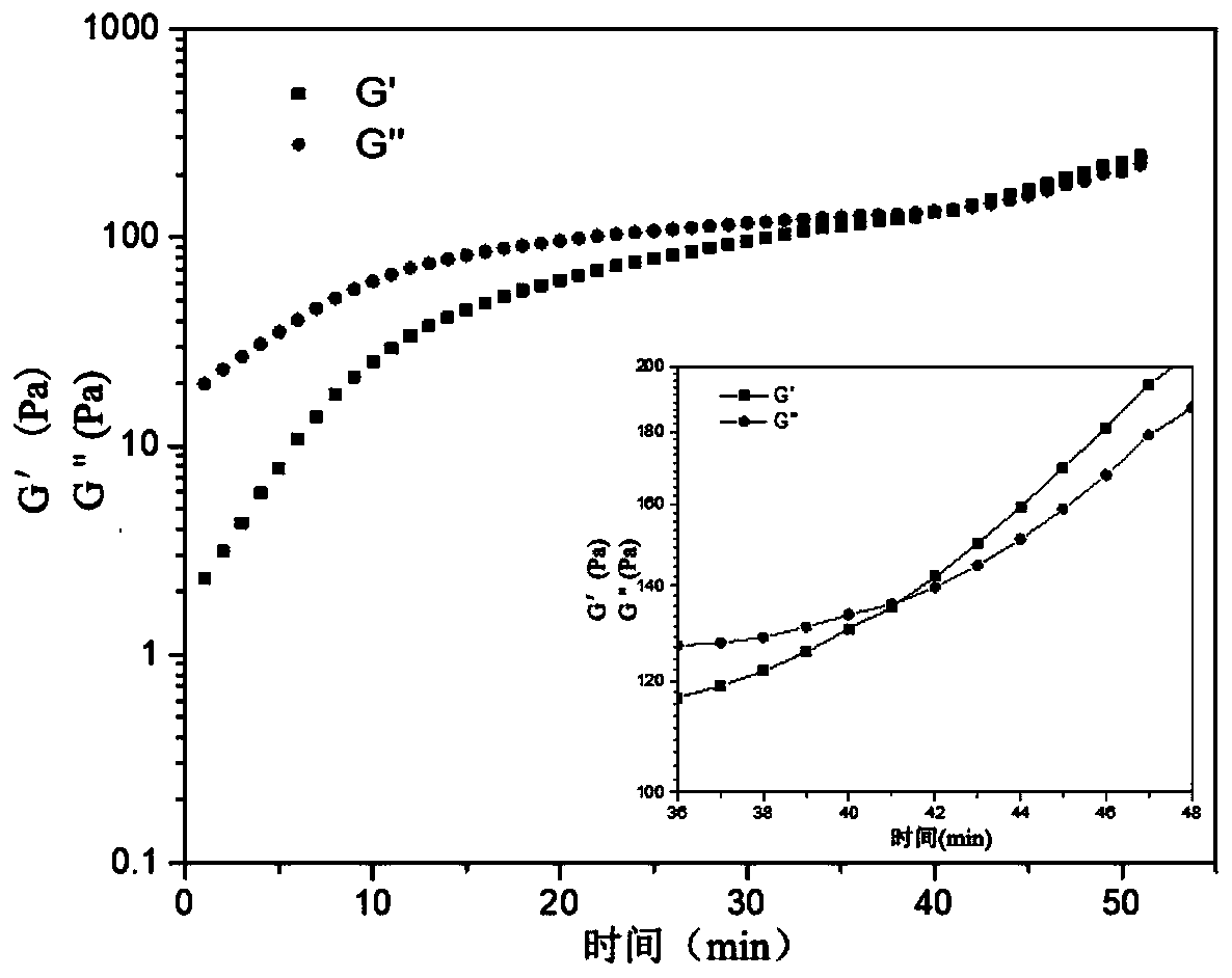 Polyamino acid hydrogel dressing as well as preparation method and application thereof