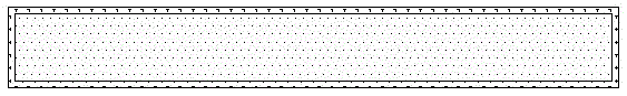 Metal frame subtractive embedded chip structure and process method