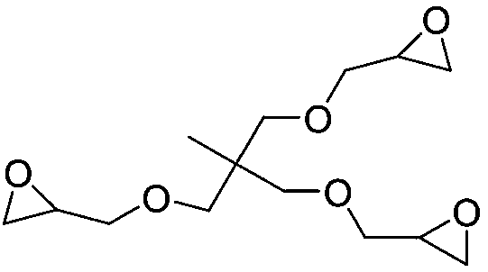 Aliphatic-series hyperbranched epoxy resin and preparation method thereof