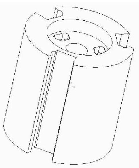 Rapid manufacturing method for impression cylinder casting