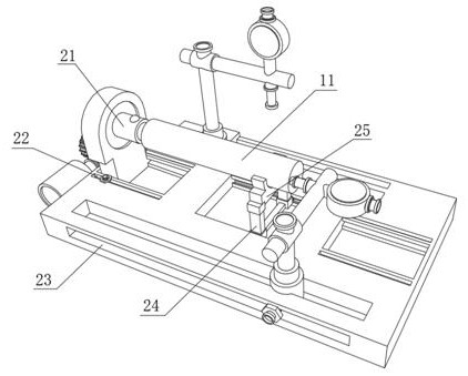 Finished product detection device for motor shaft machining