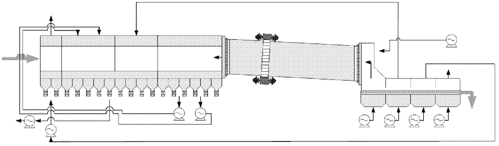 Method for detecting moisture distribution at material layer in chain grate machine in pelletizing production process