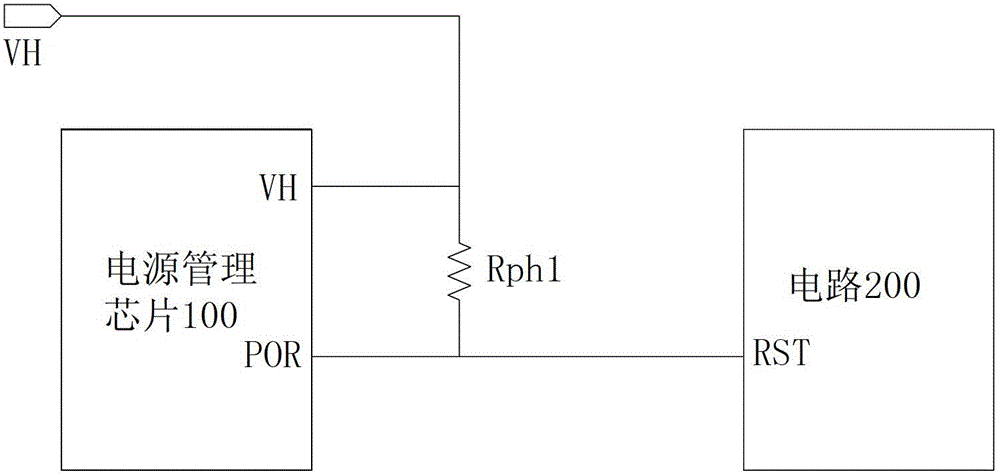 Chip provided with multiplex pin