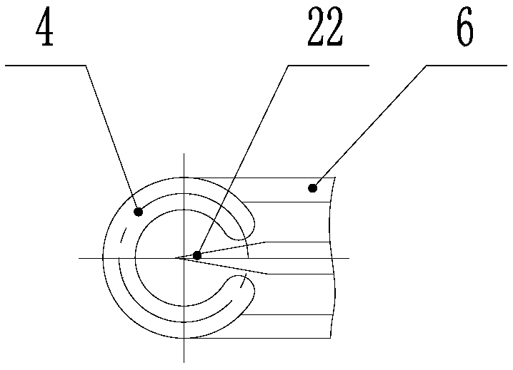 Circular hot cutter device adopting non-contact heating