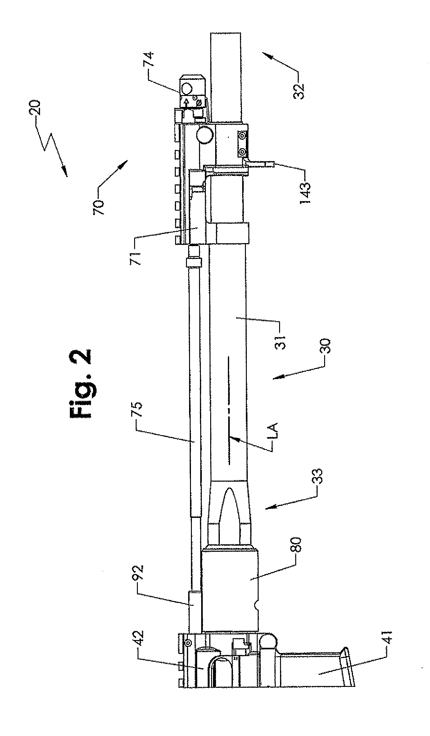 Firearm barrel retaining system