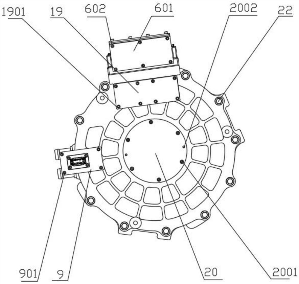 Permanent magnet motor protection structure