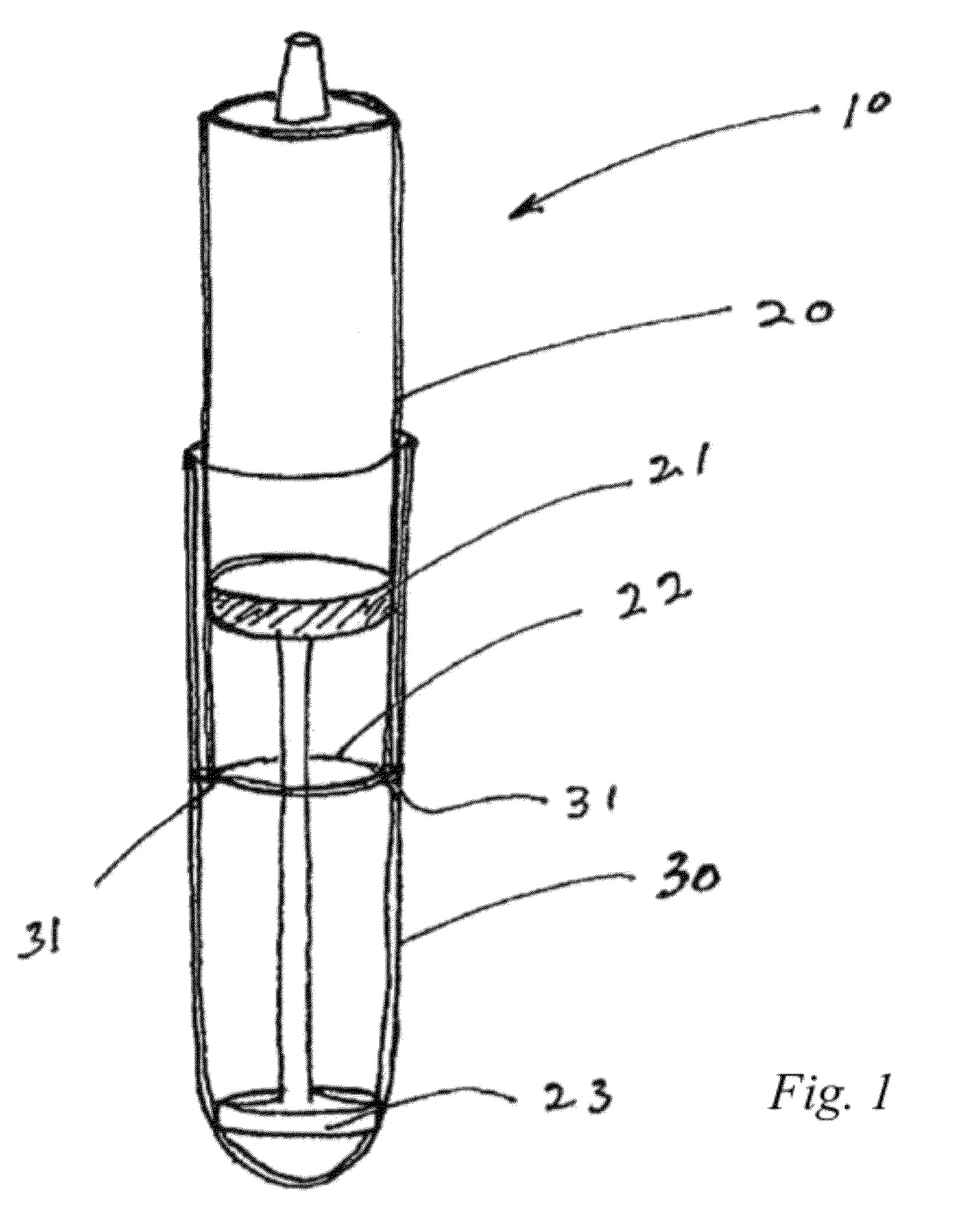 Use of autologous sediment from fluid aspirates as vehicles for drug delivery