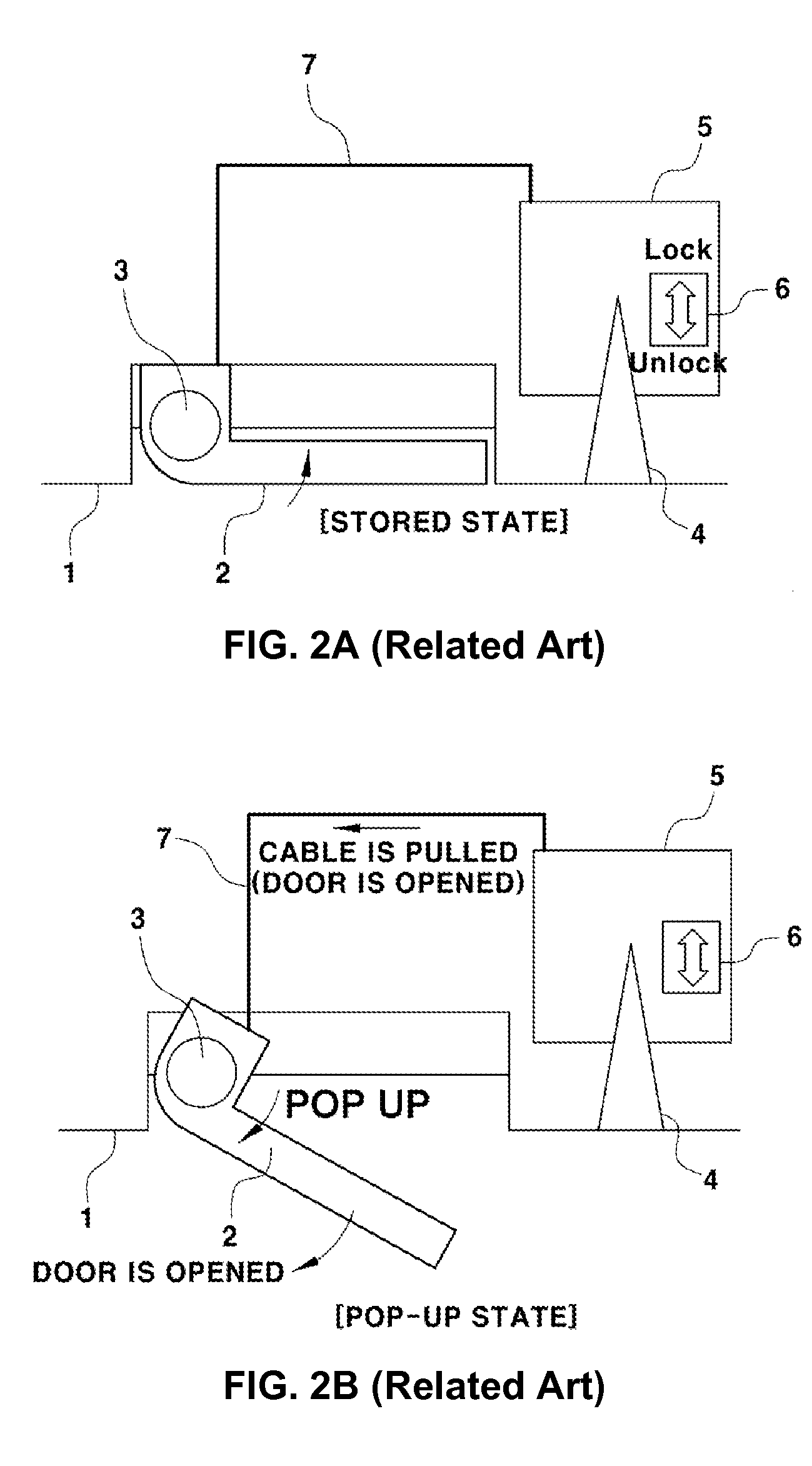 Retractable handle system for vehicle