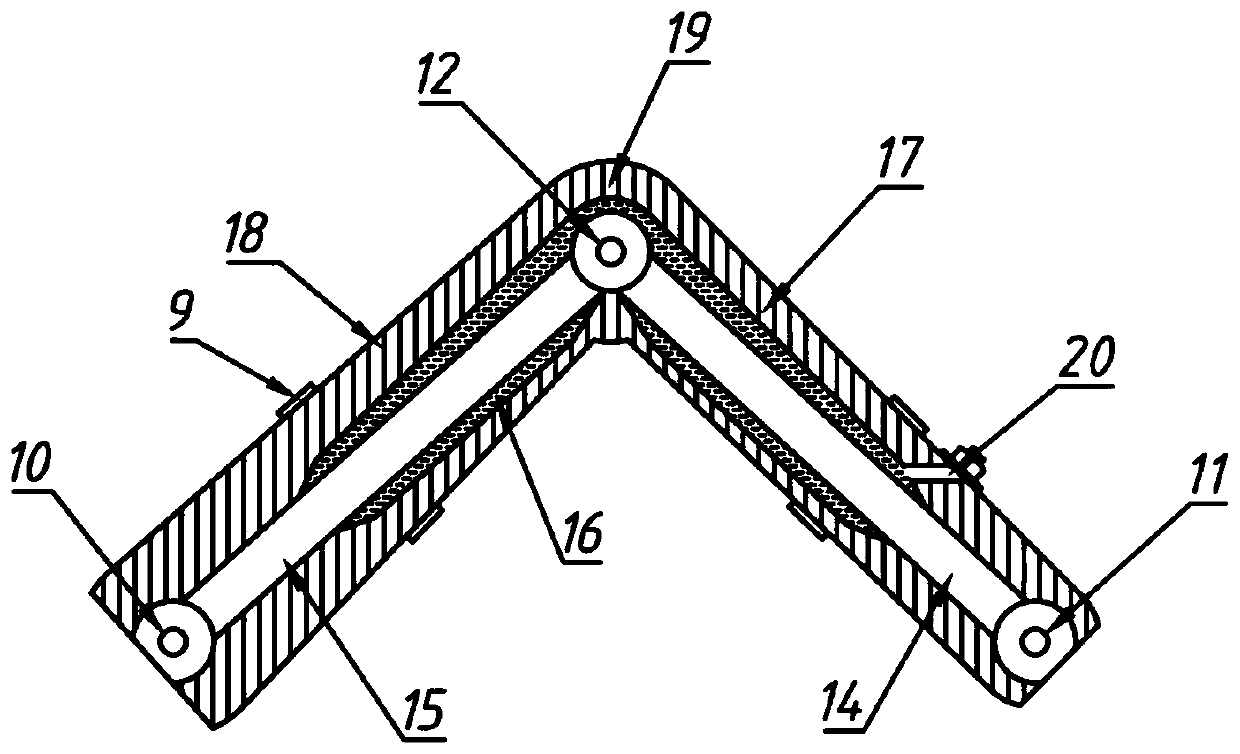 Clothing arching testing device and clothing arching testing method