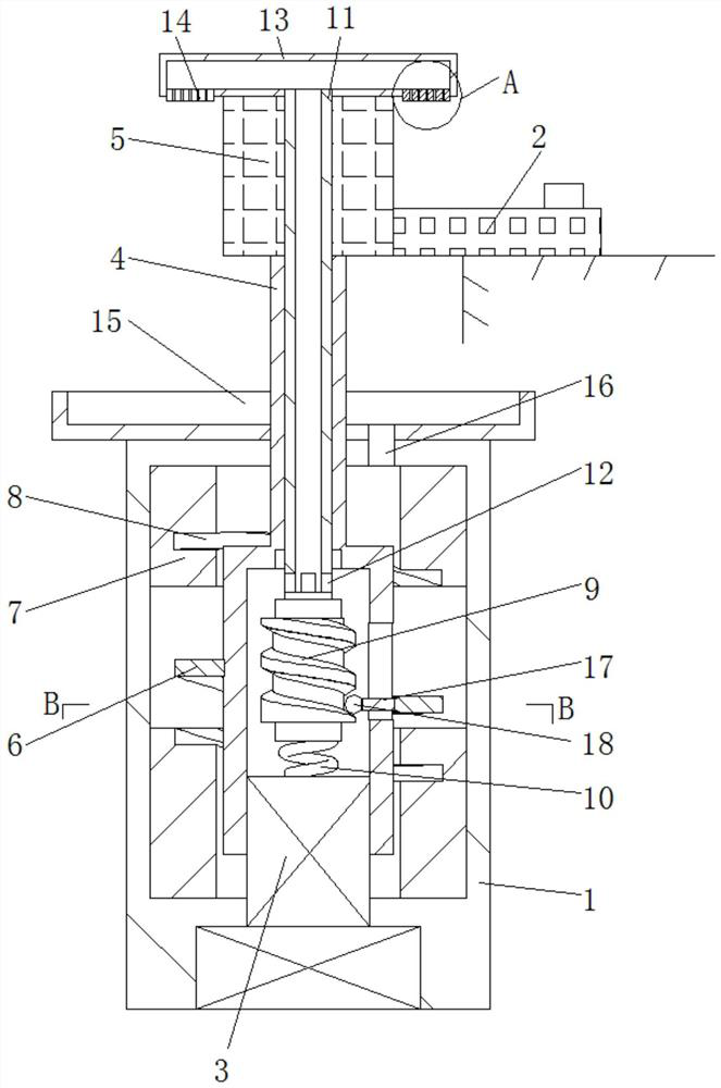 Grinding device for treating metal surface of steel structure