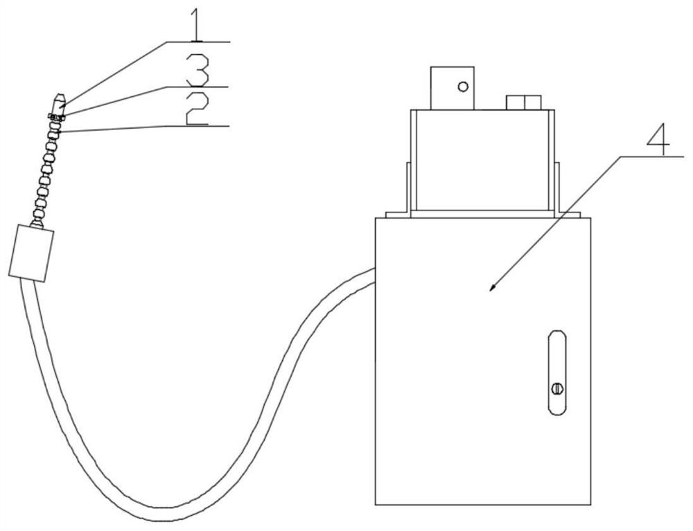 Noise reduction nozzle adjusted by rotating structure