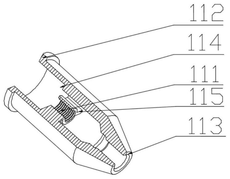 Noise reduction nozzle adjusted by rotating structure