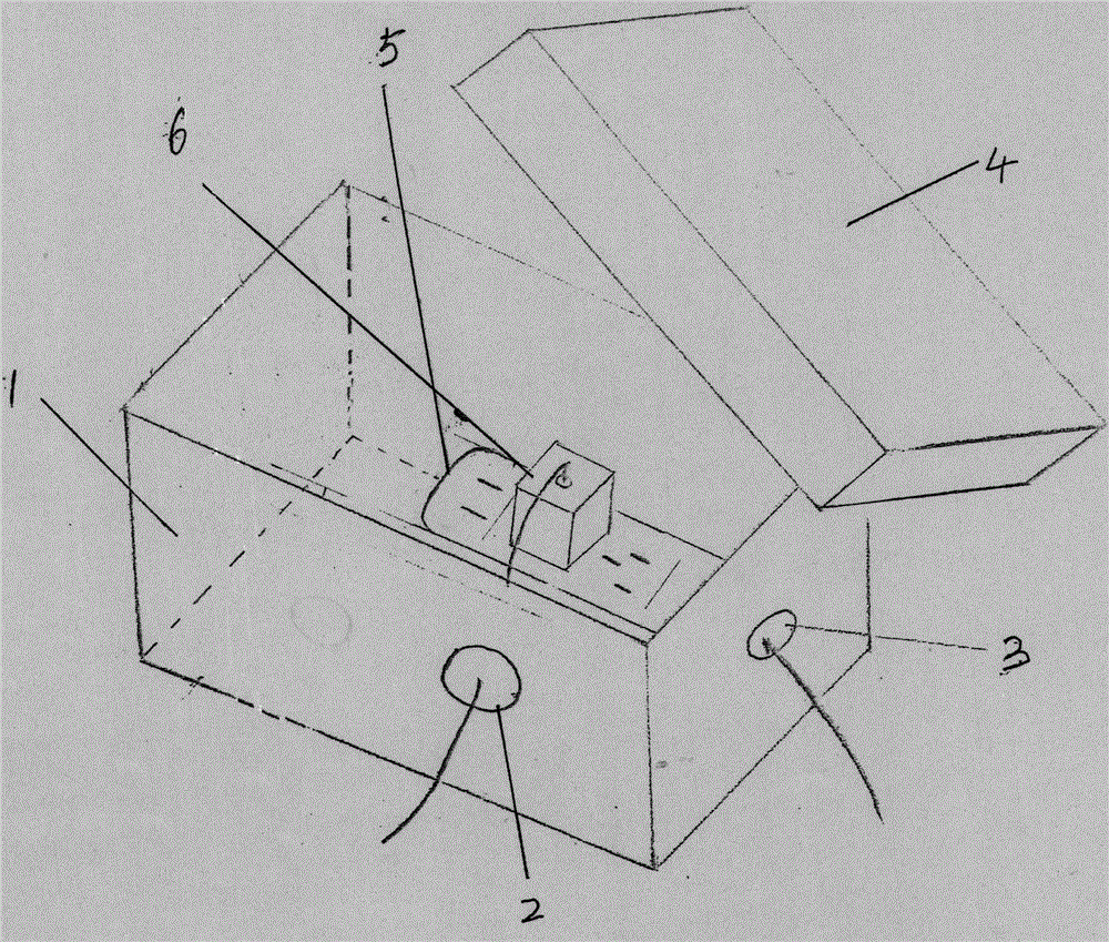 Single-side single-hole safety socket accommodating box