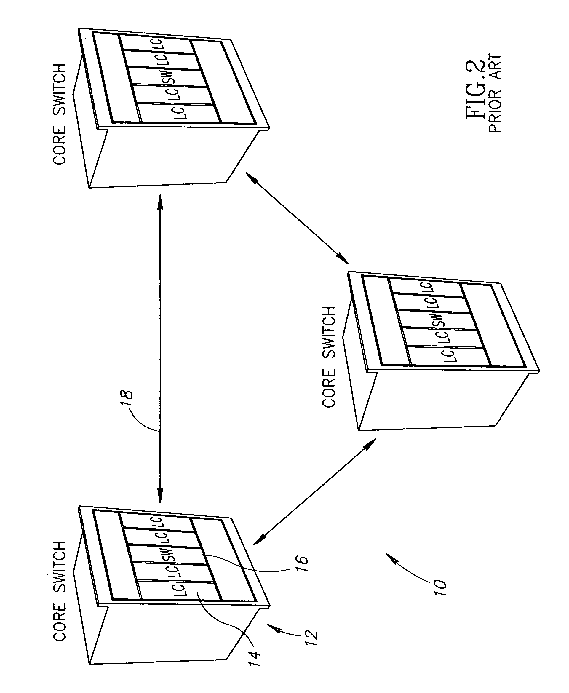 Apparatus for and method of support for committed over excess traffic in a distributed queuing system