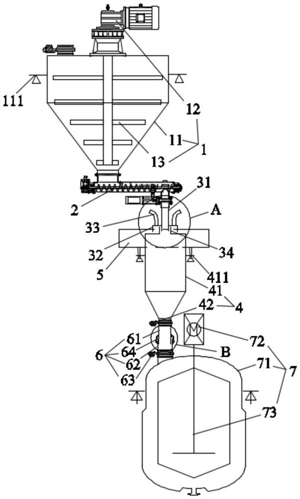 Non-contact high-precision powder metering system