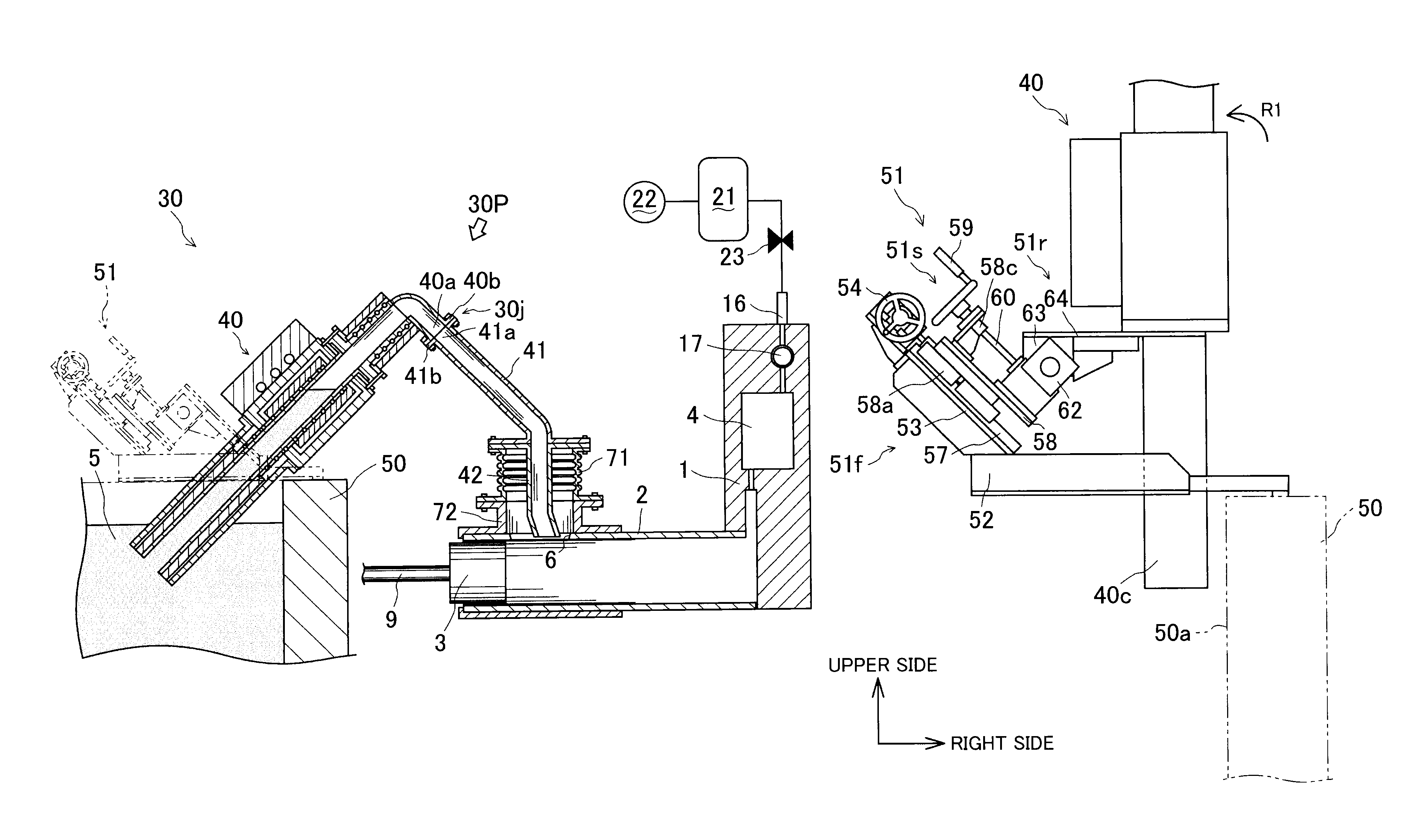 Die casting apparatus