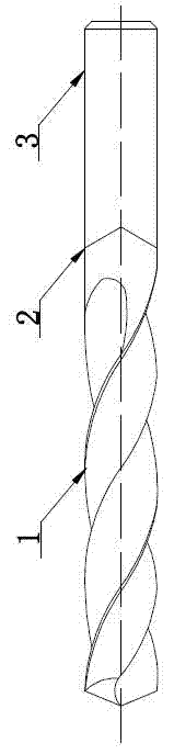 Method of V-shaped welding of solid carbide drill and solid carbide drill thereof
