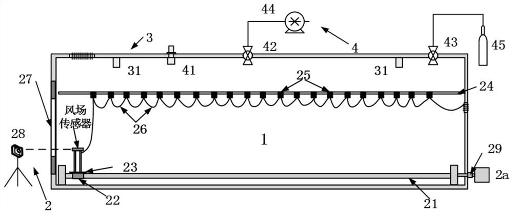 Special environment wind field sensor calibration method and calibration device