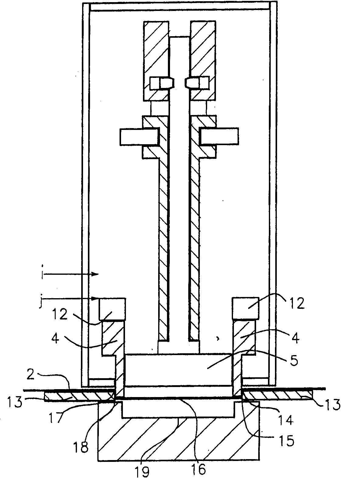 Cleanable press machine