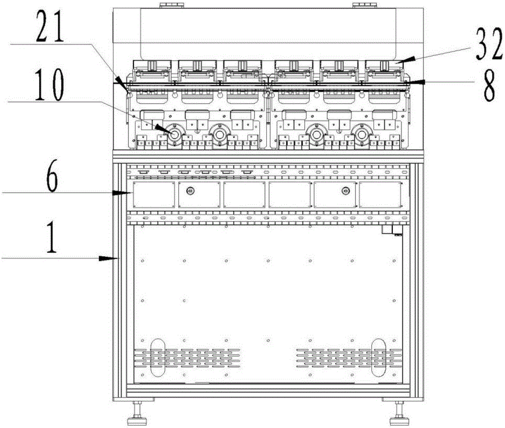 Single-phase electric energy meter debugging device