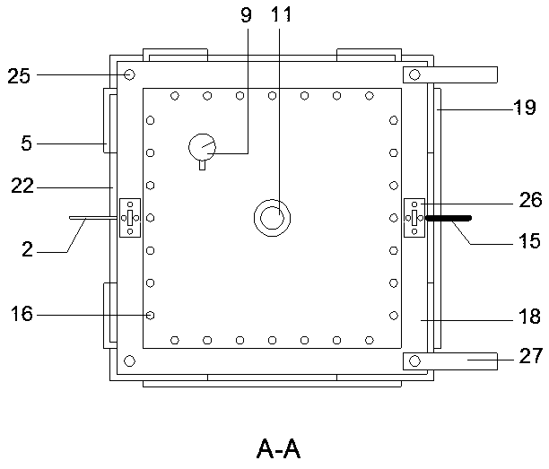 Apparatus and method for simulating complex heap load on soil surface