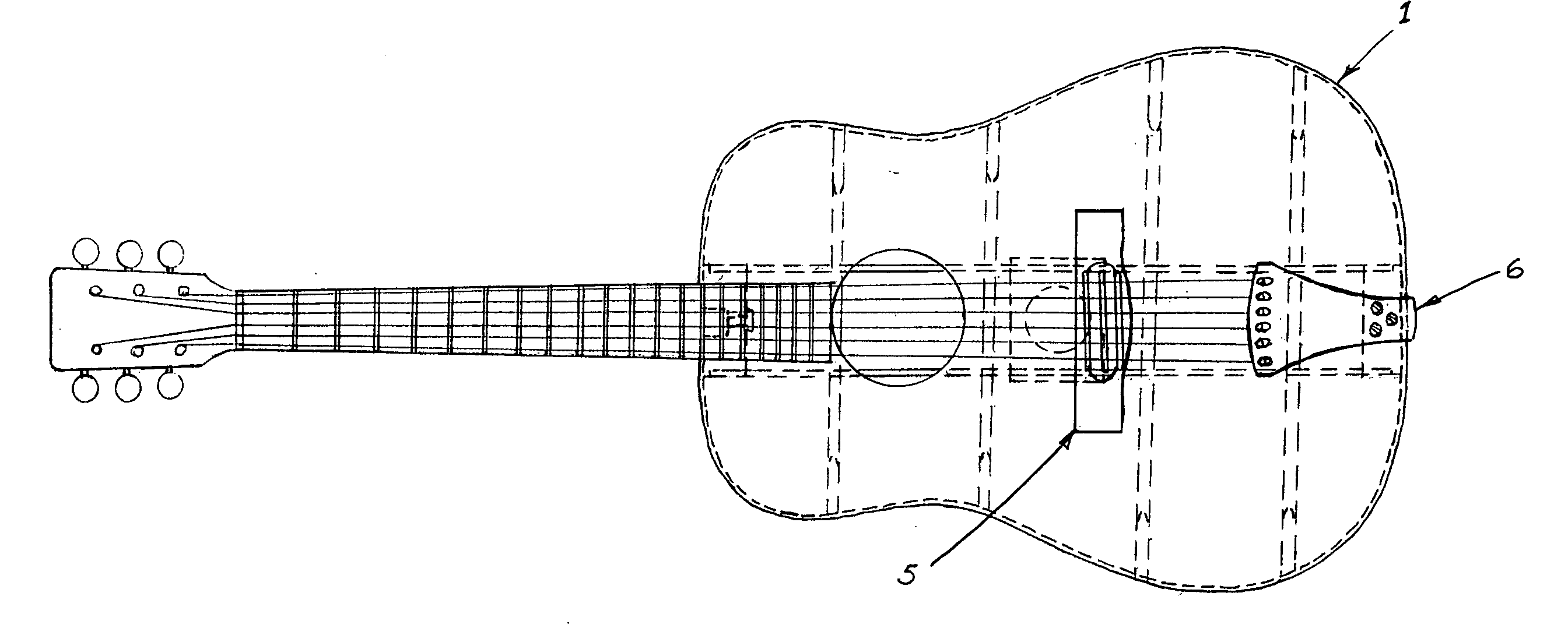 Bracing and bridge system for stringed instruments