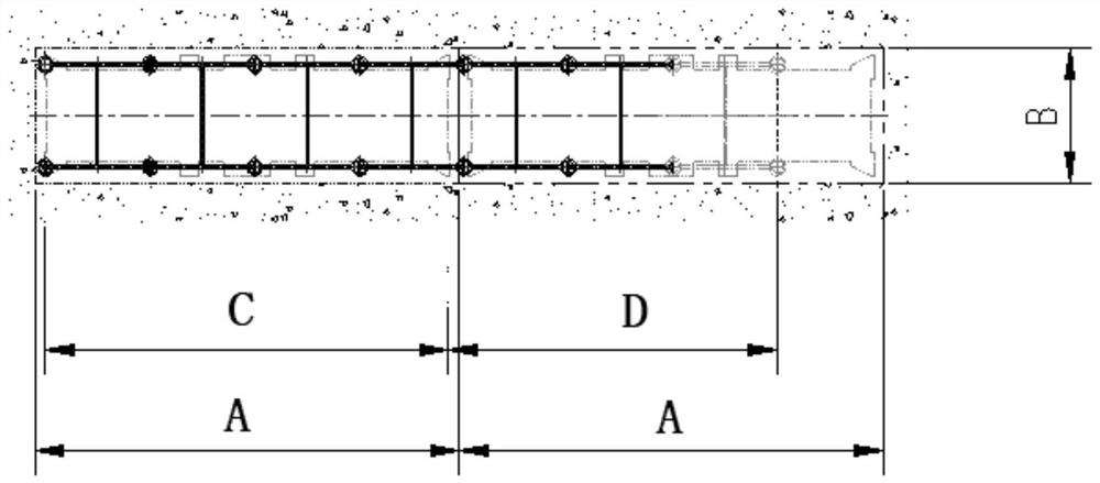 Underground cement-soil steel wall continuous inserting perpendicularity control construction method