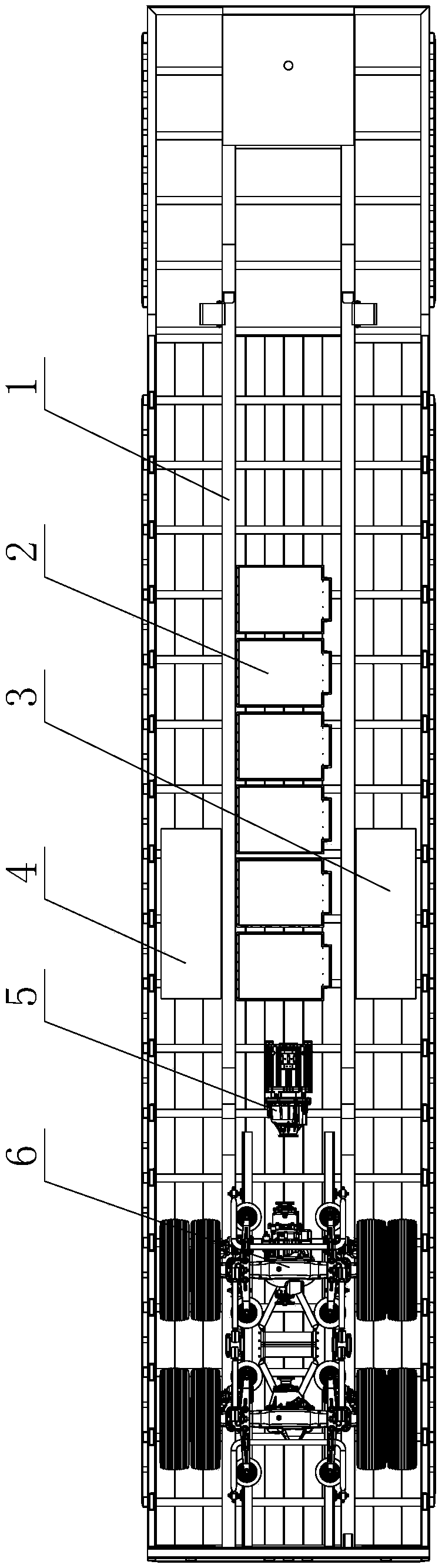 Intelligent semitrailer and vehicle with intelligent semitrailer