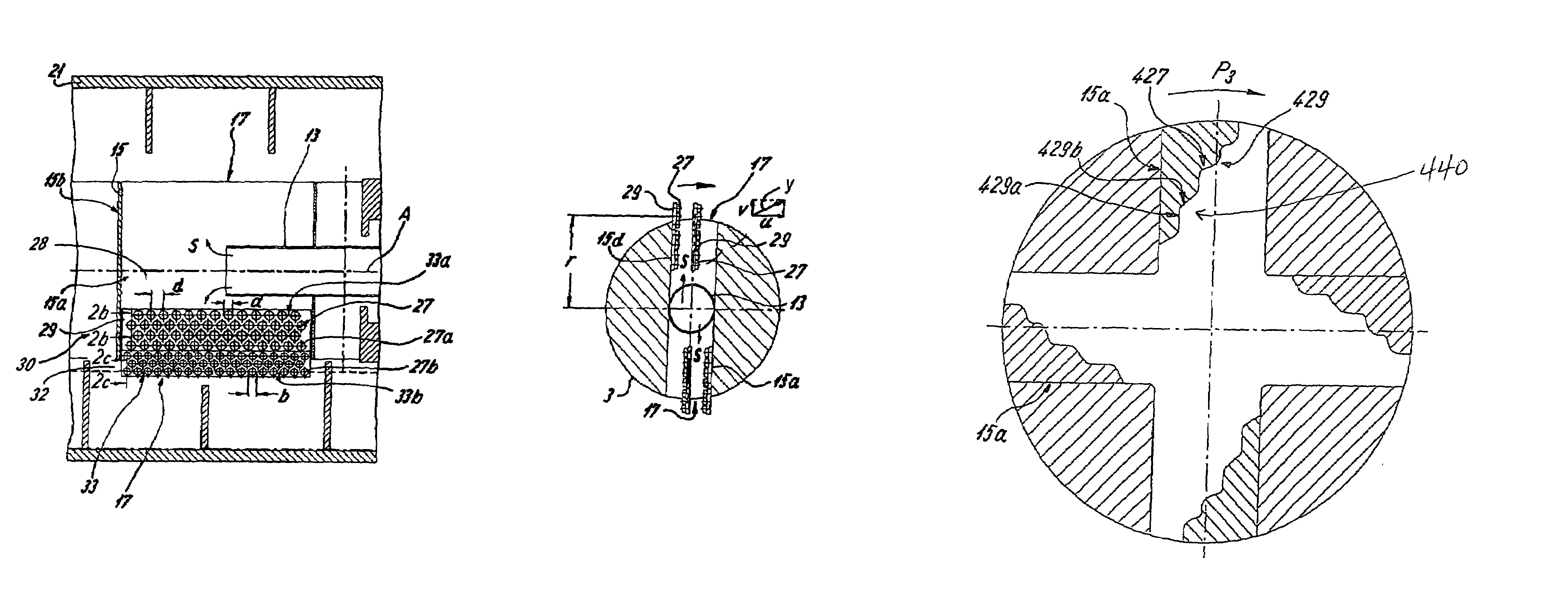 Solid bowl screw centrifuge comprising a distributor