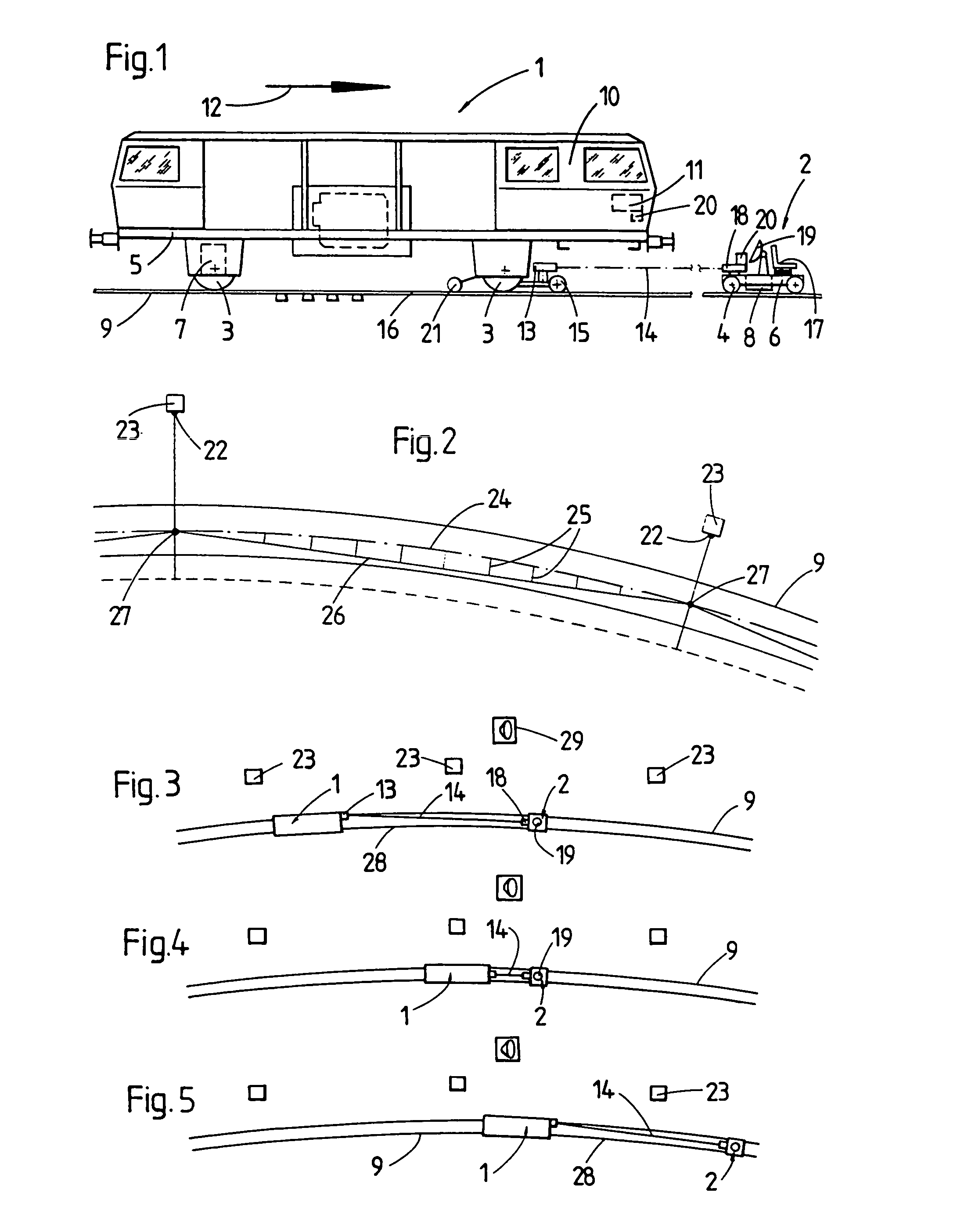 Method of surveying a track