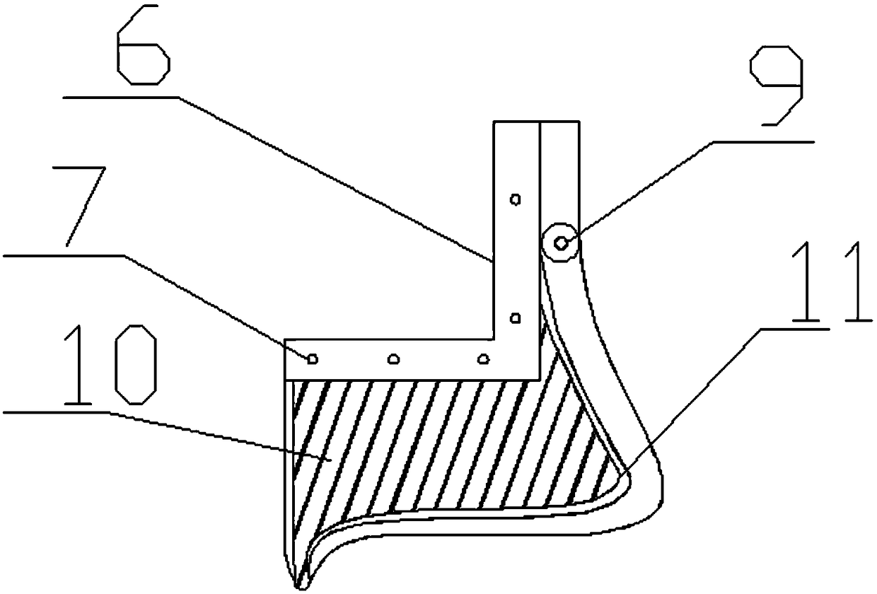 Folding type mudguard for automobile