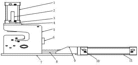 Pneumatic bending machine