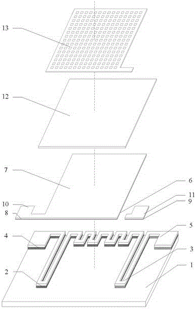 A kind of heated humidity sensor and its making method