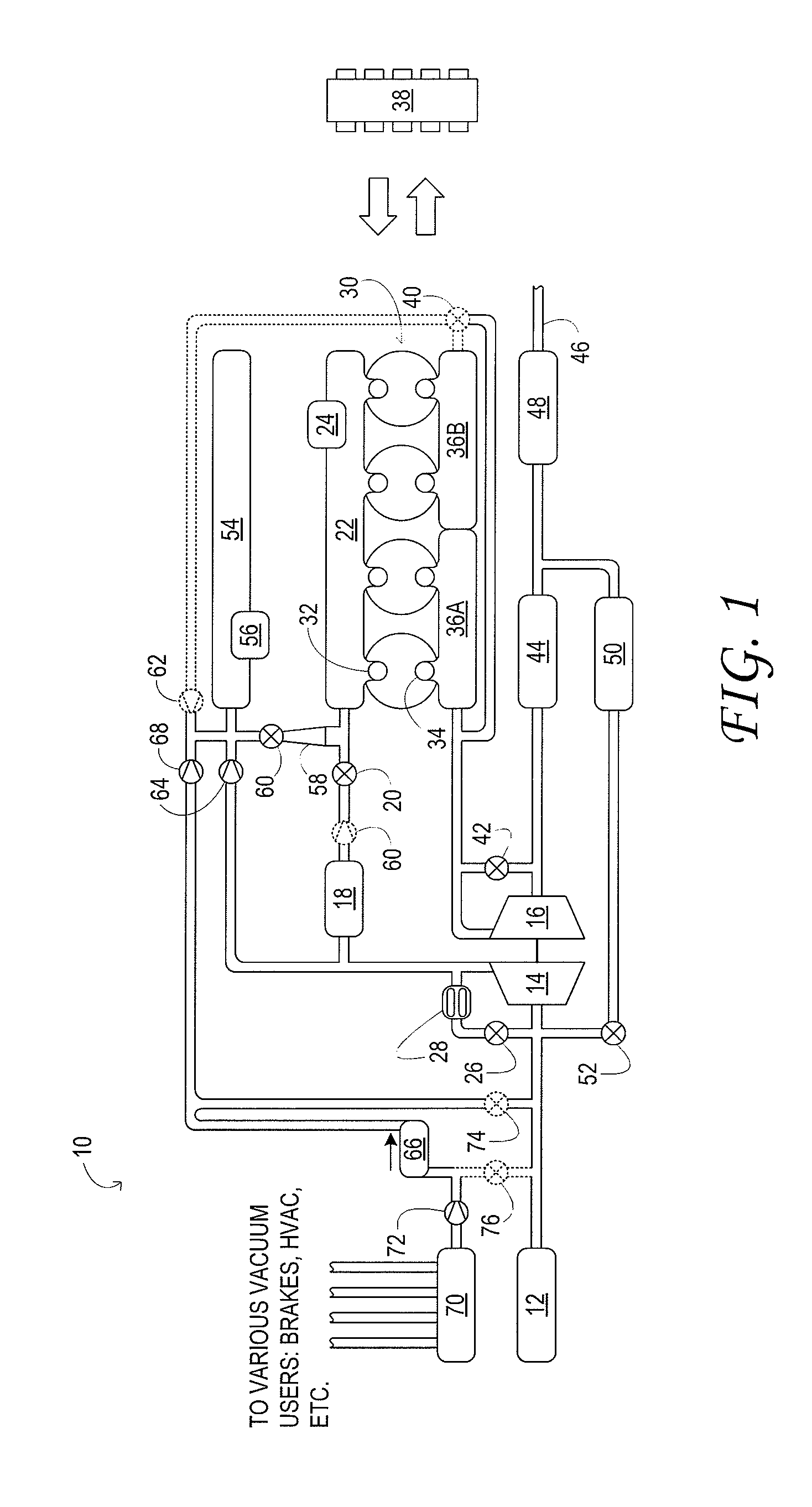 Stored compressed air management and flow control for improved engine performance