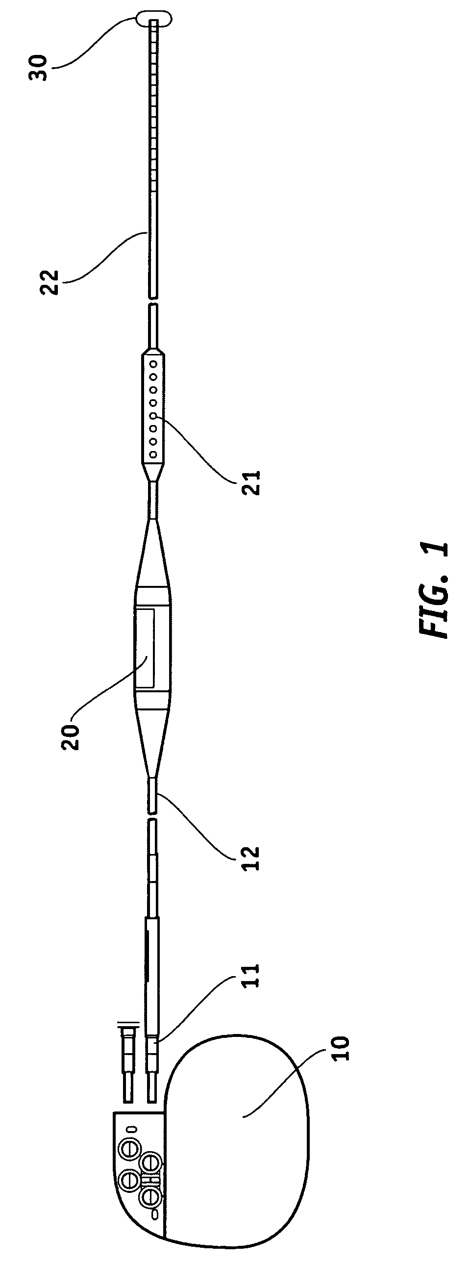 Electrical lead body including an in-line hermetic electronic package and implantable medical device using the same