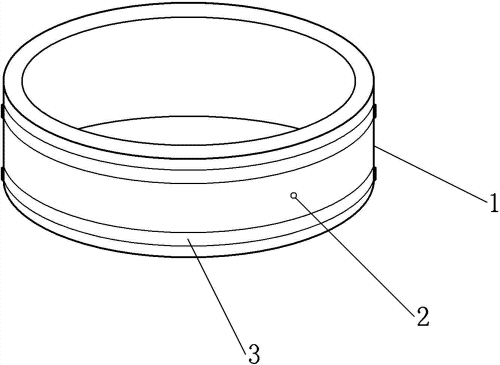 Frameless apis cerana beehive double-layer overlaying box body