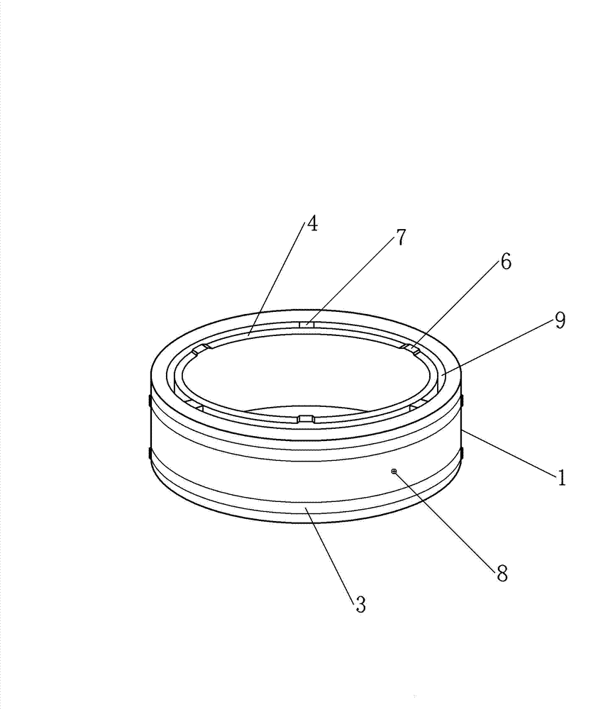 Frameless apis cerana beehive double-layer overlaying box body