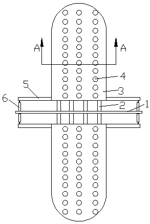 Forming mold for two-way coating of powder medicament