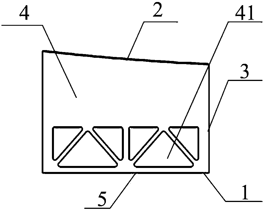 A space high light weight rate aluminum-based reflector and its processing method