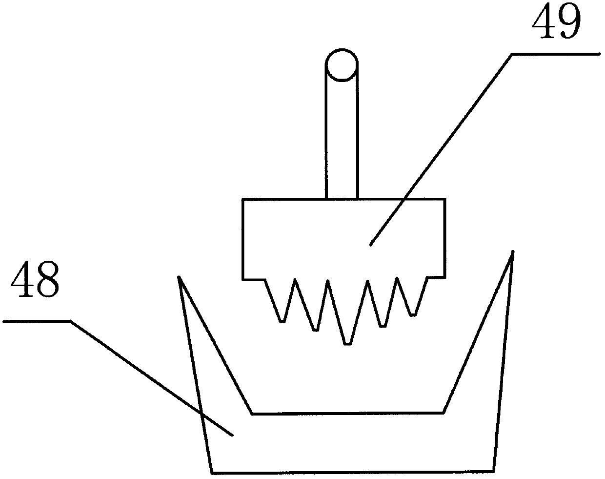 Construction waste separating, recycling and reutilizing system and technique