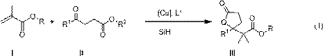 Enantioselective synthesis of γ-substituted-γ-butyrolactone and δ-substituted-δ-valerolactone
