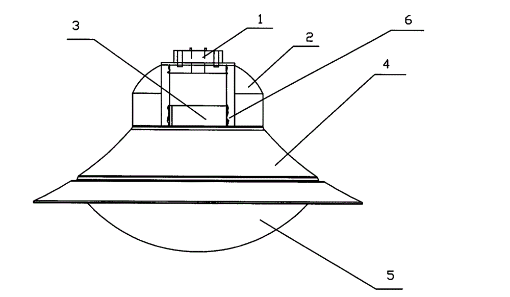 Novel garden lamp