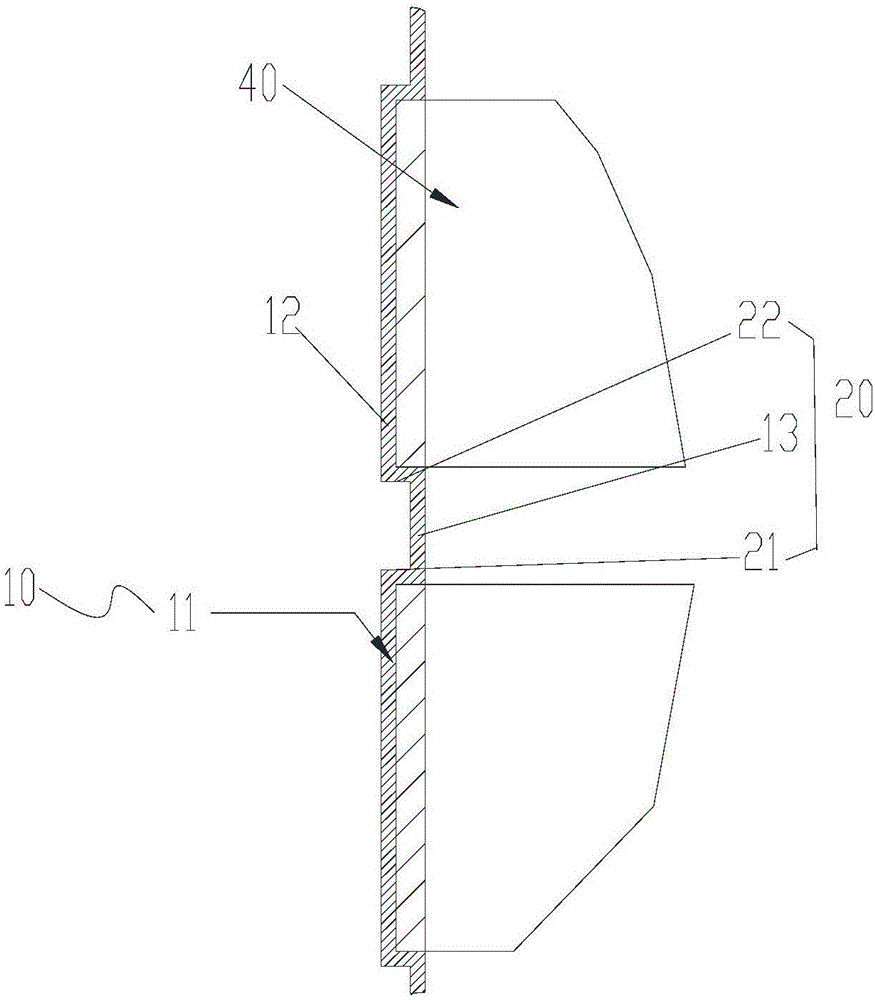 Clamp structure and water heater with same