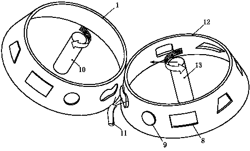 Electrolytic machining method for thin-wall machine case of aero-engine