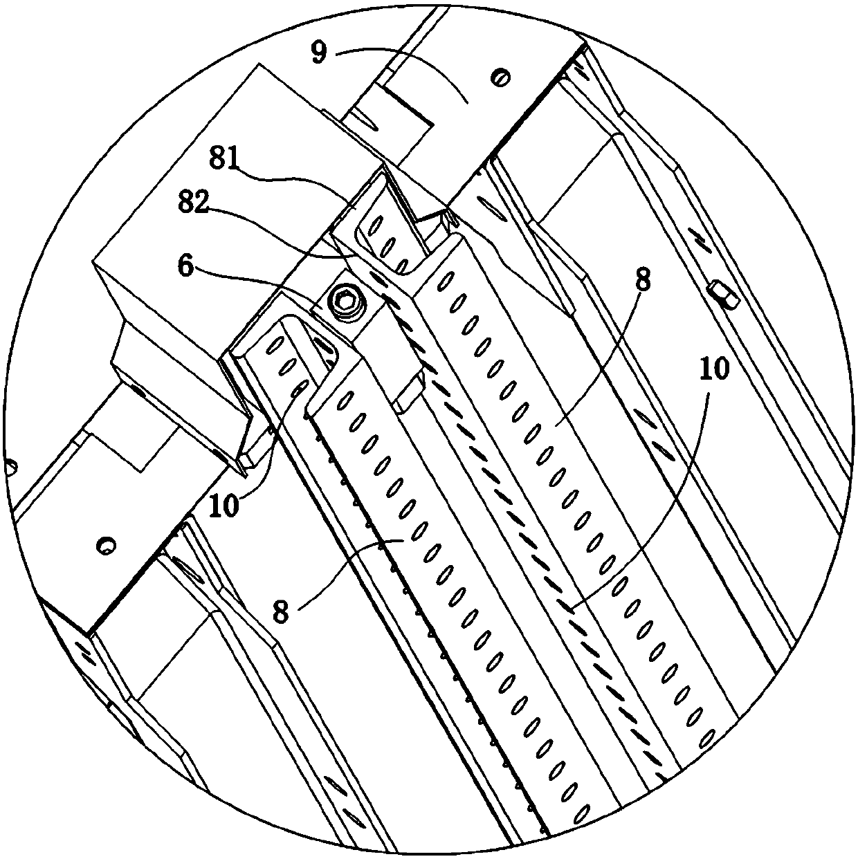 Electromagnetic guide shoe and elevator guiding system using same