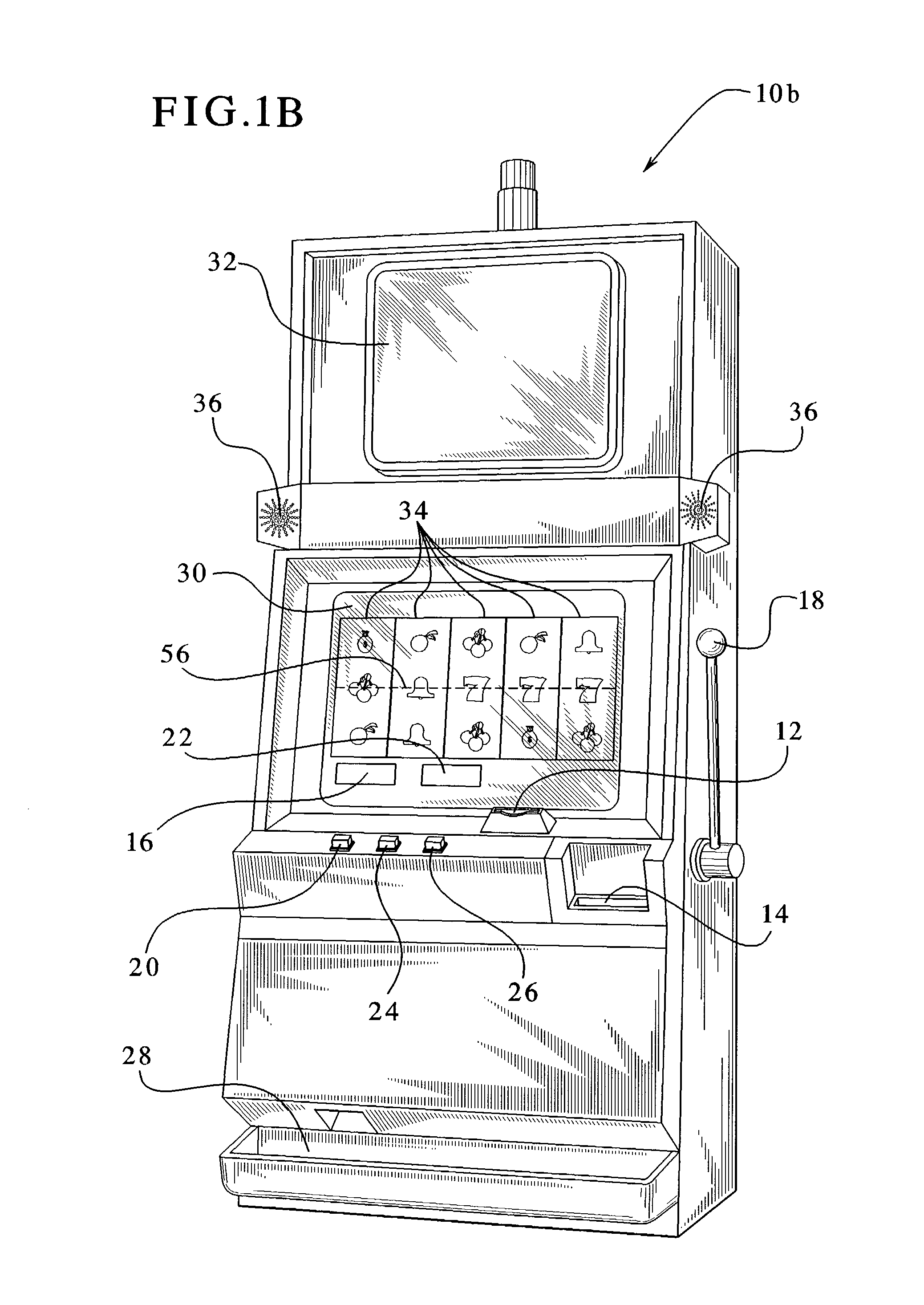 Gaming device which displays multiple gaming results wherein subsequent results are formed from previous results