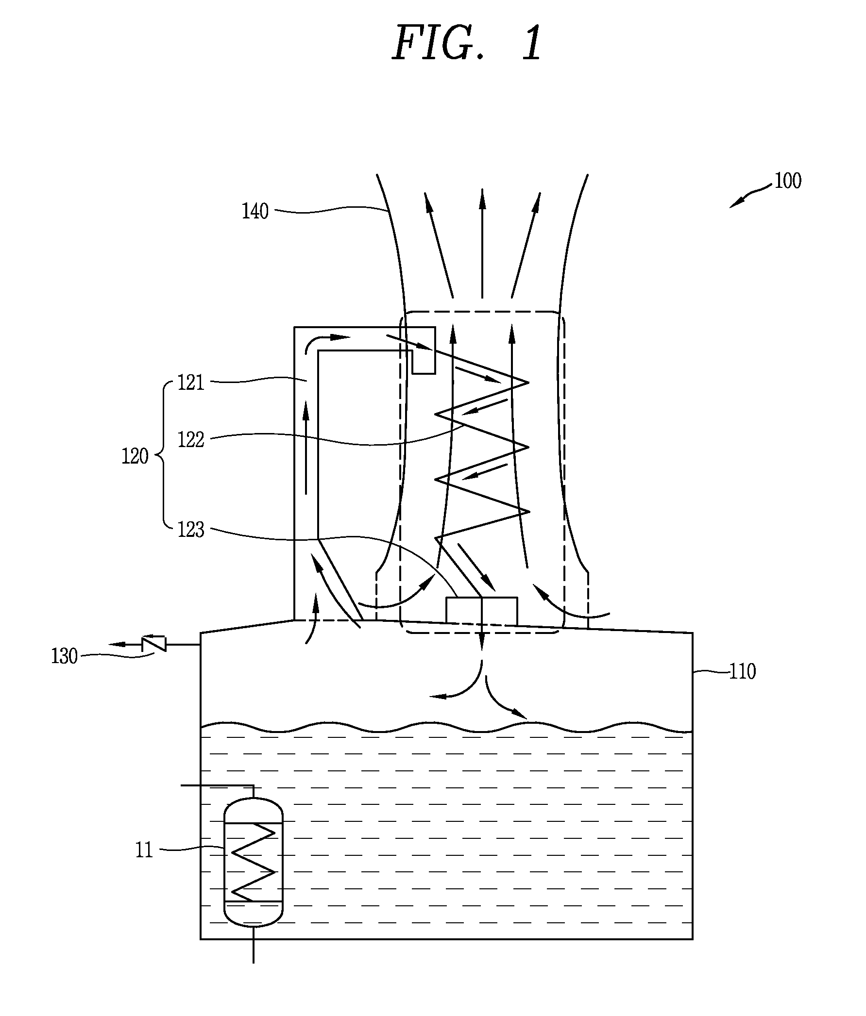 Cooling system of emergency cooling tank and nuclear power plant having the same