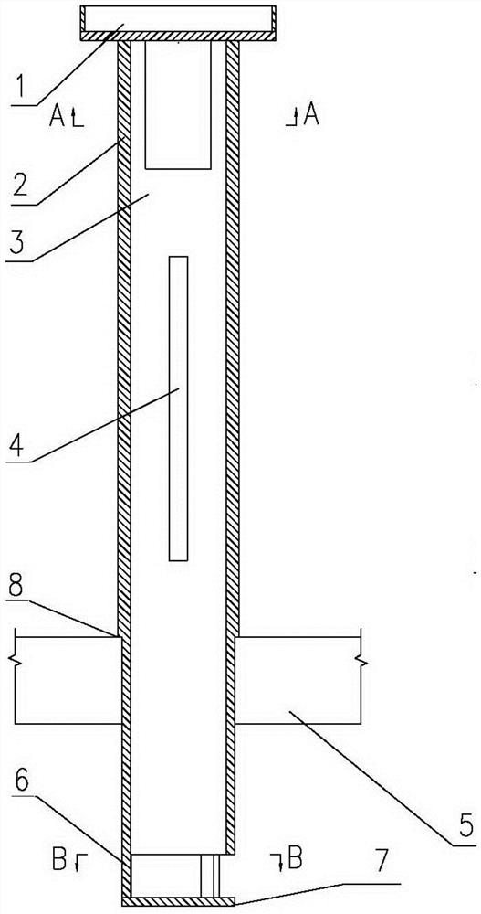 Tubular gas-liquid distributor